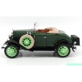 Ford Model A Roadster 1931 green 1/18 Sunstar NEW+boxed  #8963 instant wheels