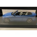 BMW M4 (F83) Cabriolet 2015 blue-met 1/18 Paragon NEW+boxed  #8994 instant wheels