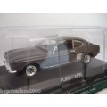 Ford Capri 2300 GT 1969-1972 dark grey 1/43 IXO NEWinBlister  #5456 instant wheels