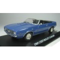 Chevrolet Camaro 1969 blue 1/43 IXO NEWinBlister  #5462 instant wheels