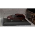 Ford Focus (3-door) 1998 maroon 1/43 Minichamps NEW+showcased  #5479 instant wheels