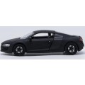 Audi R8 V10 2011 matte-black 1/24 Welly NEW+boxed  #2269 instant wheels