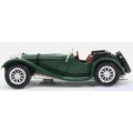 Jaguar SS 100 Roadster 1938 dk.green 1/43 Solido NEWinBlister  #5490 instant wheels