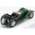 Jaguar SS 100 Roadster 1938 dk.green 1/43 Solido NEWinBlister  #5490 instant wheels