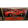 Ferrari GTO 1984 #40 Challenge red 1:18 Bburago NEW+boxed  #8002 instant wheels