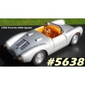 Porsche 550A Spyder 1955 silver 1/43 Hongwell NEW+reblistered  #5638 instant wheels