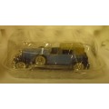 Duesenberg J Town Car Landaulette 1930 blue 1/43 MOY/Matchbox NEW+reblistered  #5758 instant wheels