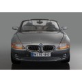 BMW Z4 1995 grey-met 1/24 Bburago NEW+boxed  #2293 instant wheels
