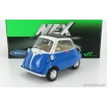 BMW Isetta 250 1955 blue+white 1/18 Welly NEW+boxed  #8052 instant wheels