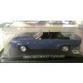 Chevrolet Camaro Convertible 1969 blue 1/43 IXO NEW+boxed  #5549 instant wheels