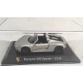 Porsche 918 Spyder 2013 grey-met 1/43 IXO/Altaya NEW+boxed  #5576 instant wheels