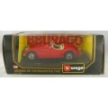 Jaguar XK120 1948 red 1/25 Bburago NEW+boxed  #2255 instant wheels