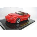 Ferrari 599 SuperAmerica 2008 red 1/43 IXO NEW+showcased  4165 instant wheels