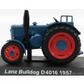 Lanz Bulldog D4016 1957 blue 1/43 U.H./Hachette NEW+BOXED  #4184 instant wheels
