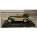 Mercedes-Benz 230 Cabriolet D  1939 green 1/43 Premium+Collectibles NEW+boxed #5779 instant wheels