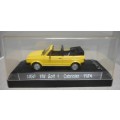 Volkswagen Golf Mk.I Cabriolet 1974 yellow 1/43 Solido NEW+boxed  #5784 instant wheels