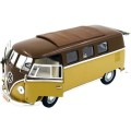 Volkswagen T1 Kombi 1962 2-tone brown 1/18 LuckyToys NEW+boxed  #8828 instant wheels