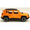 Jeep Renegade 2015 orange-metallic 1/43 Bburago NEW+boxed  #5812 instant wheels