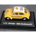 Volkswagen Beetle 1302 1970 ADAC Roadside assistance 1/72 Schuco NEW+boxed  #7203 instant wheels
