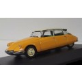 Citroen ID19 1957 orange+white roof 1/43 IXO NEWinBlister  #4113 instant wheels