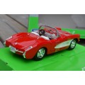 Chevrolet Corvette 1957 red+white 1:24 Welly NEW+boxed  #2238 instant wheels
