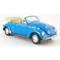 Volkswagen Beetle Cabriolet 1959 lt.blue 1:24 Welly NEW+boxed  #2332 instant wheels