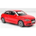Audi A1 (8X) 2014 red 1/43 Bburago NEW+boxed  #4735 instant wheels