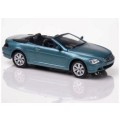 BMW Series 6 Cabrio 2004 blue-metallic 1:43 Edison NEW+boxed #5842 instant wheels