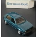 Volkswagen Golf Mk.II 1976 1:43 tourqoise-met Schabak NEW+boxed #5847 instant wheels