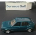 Volkswagen Golf Mk.II 1976 1:43 tourqoise-met Schabak NEW+boxed #5847 instant wheels