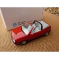 Volkswagen Golf III Cabriolet 1996 red-met 1:43 Schabak NEW+boxed #5848 instantwheels