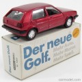 Volkswagen Golf Mk.II 1976 red-metallic 1:43 Schabak NEW+boxed #5849 instant wheels