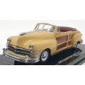Chrysler Town + Country conv. 1947 yellow 1/43 Vitesse NEW+boxed  #5932 instant wheels