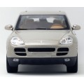 Porsche Cayenne V6 2003 grey-met 1:43 Minichamps NEW+boxed  #5938 instant wheels