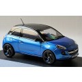Opel Adam hatchback 2019 blue-met 1-43 i-scale/Kyosho NEW+boxed  #5941 instant wheels