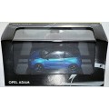 Opel Adam hatchback 2019 blue-met 1-43 i-scale/Kyosho NEW+boxed  #5941 instant wheels