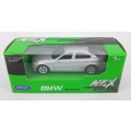 BMW 535i (E60) 2010 silver 1:64 Welly NEW+boxed  #6409 instant wheels