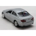 BMW 535i (E60) 2010 silver 1:64 Welly NEW+boxed  #6409 instant wheels