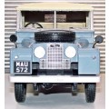 Land Rover Series I canvas top 1957 grey 1/18 MCG NEW+boxed  #8986 instant wheels