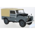 Land Rover Series I canvas top 1957 grey 1/18 MCG NEW+boxed  #8986 instant wheels