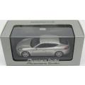 Porsche Panamera turbo 2010 silver beige 1:43 Minichamps NEW+boxed *5970 instant wheels