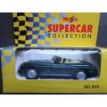 MG RV8 Roaster (open) 1995 green 1:43 Maisto Supercar NEW+boxed #4088 instant wheels