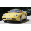 Porsche Boxter 986 Spyder 1997 yellow 1/43 IXO NEWinBlister *5100 instant wheels