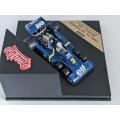 Tyrrell P34 1976 Jody Scheckter (British G.P) blue 1/43 Quartzo NEW+boxed *5140 instant wheels