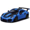Porsche 911 (991.2) GT2 RS 2023 blue/black 1/43 Bburago NEW+boxed *5984 instant wheels