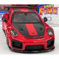 Porsche 911 (991.2) GT2 RS 2023 red 1/43 Bburago NEW+boxed *5986 instant wheels