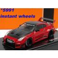 Nissan 35GT-RR (LB-Silhouette WORKS-GT) 2019 red-met 1/43 IXO NEW+boxed *5991 instant wheels