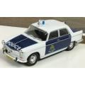 Peugeot 404 1965 BritishSouthAfricaPolice 1/43 IX0 NEWinBlister #5186 instant wheels