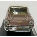 Chevrolet BelAir Coupe 1957 champagne pearl 1/43 Rd.Signature NEW+boxed *6002 instant wheels
