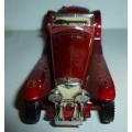 Riley M.P.H. Roadster 1934 red-met 1/43 MOY/Matchbox NEW+showcased *6008 instant wheels